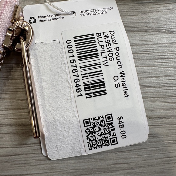 Lululemon dual pouch wristlet - Picture 2 of 4